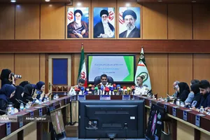 نشست خبری سردار موسوی پور رئیس پلیس راهور تهران بزرگ