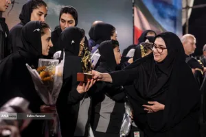 مراسم استقبال از تیم ملی فوتبال زنان