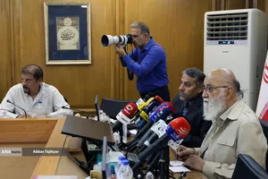 نشست خبری مهندس مهدی چمران رئیس شورای اسلامی شهر تهران