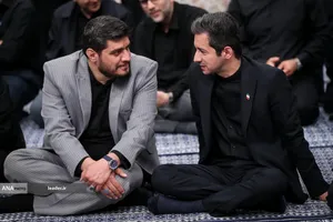 مراسم عزاداری شام غریبان حسینی (ع) در حسینیه امام خمینی