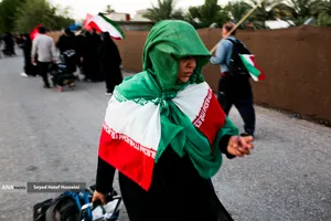 پیاده روی زائرین اربعین حسینی