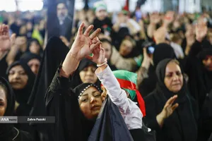 مراسم شیرخوارگان حسینی در مصلی امام خمینی(ره)
