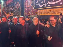 حضور پزشکیان در مراسم شام غریبان حضرت اباعبدالله الحسین (ع) در ارومیه