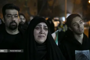 دومین شب عزاداری در سوگ رهبر شهید انقلاب - خیابان نبرد