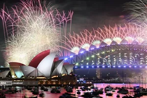 جشن&zwnj; سال نو میلادی 2024 در سیدنی - استرالیا