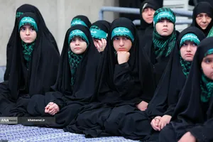 مراسم روز بسیج در حسینیه امام خمینی(ره)