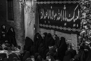 عزاداری حضرت اباعبدالله در خانه موزه مدرس