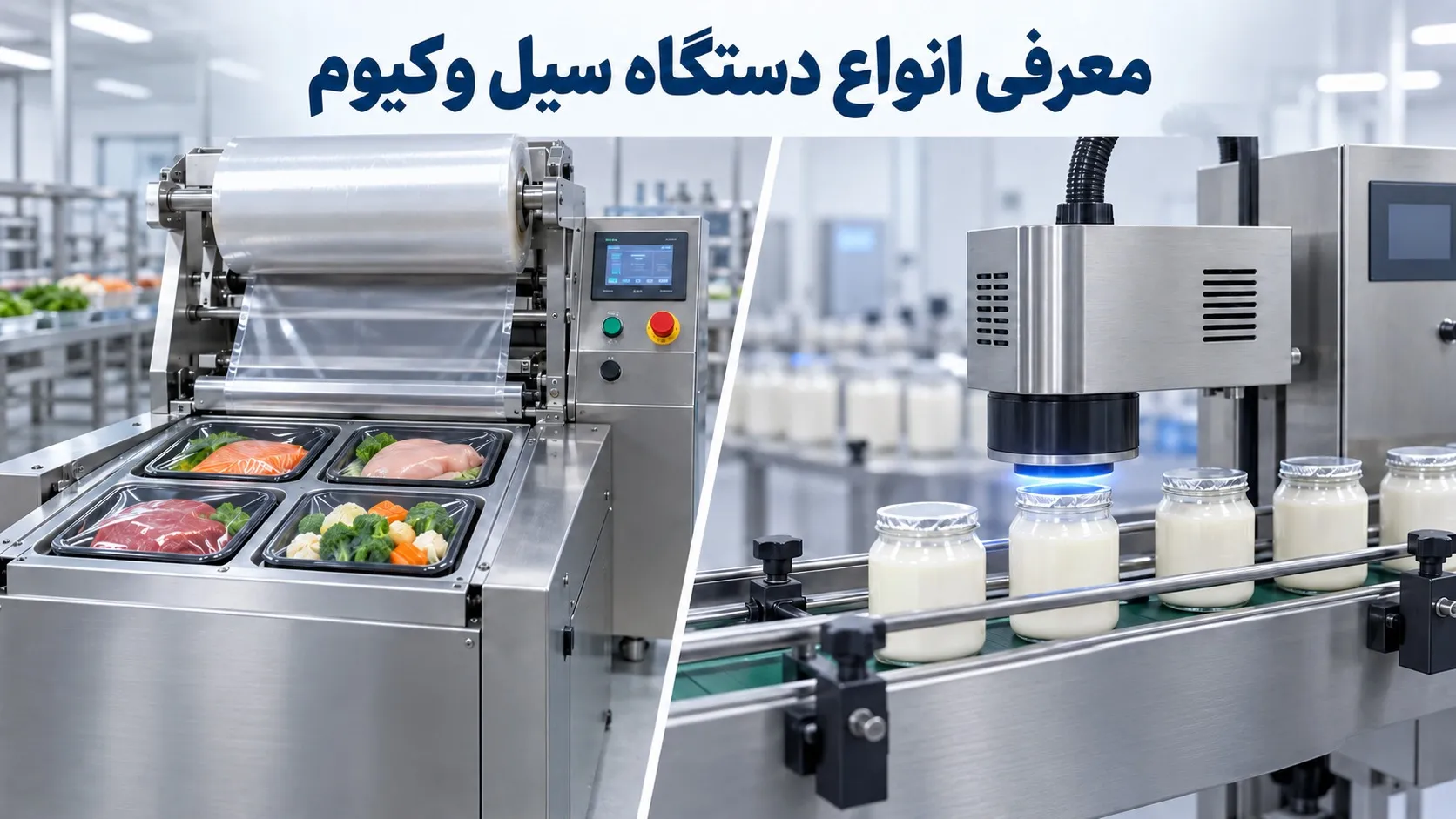 معرفی انواع دستگاه سیل وکیوم 

