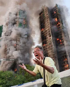 آتش&zwnj;سوزی مرگبار در برج&zwnj;های مسکونی هنگ&zwnj;کنگ