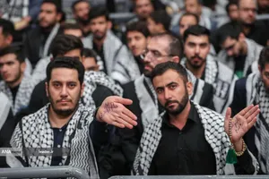 مراسم عزاداری هیأت&zwnj;های دانشجویی در حسینیه امام خمینی(ره)