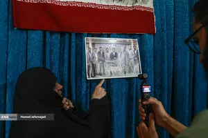 تصویری از مراسم شهید نخبه علی خدایاری به همراه دوستان(تمامی افراد در عکس یادگاری به فیض عظیم شهادت نائل آمدند)