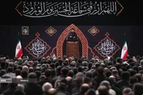 عزاداری شب تاسوعای حسینی(ع) در حسینیه امام خمینی(ره)