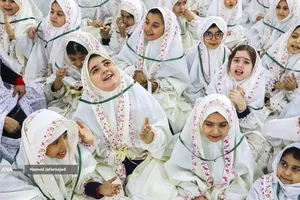 جشن تکلیف ۳۵۰۰ دختر شهر تهران