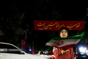اجتماع مردم ساری در شب عید غدیر