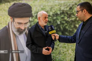 گفتگو با مهمانان خارجی آیین بدرقه آقای شهید ایران، رهبر شهید انقلاب
