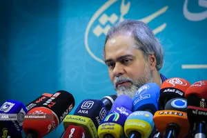 نشست خبری رائد فریدزاده رئیس سازمان سینمایی