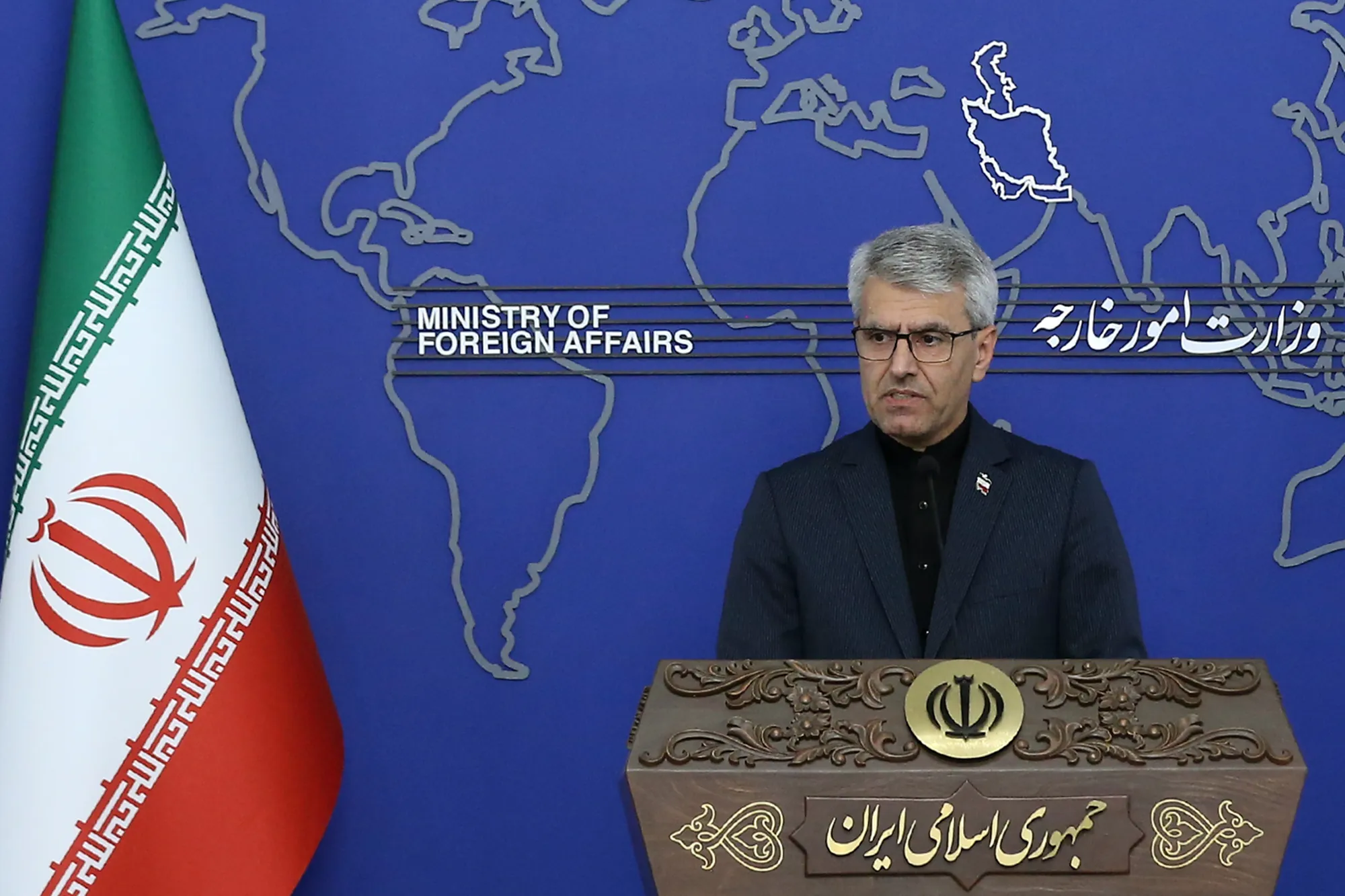 نشست خبری اسماعیل بقایی سخنگوی وزارت امور خارجه
