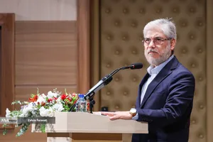 حسین سیمایی صراف وزیر علوم در آیین نکوداشت اعضای هیأت علمی دانشگاه&zwnj;ها