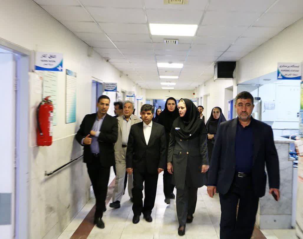 بازدید فرماندار مشهد از بیمارستان ۲۲ بهمن دانشگاه آزاد اسلامی