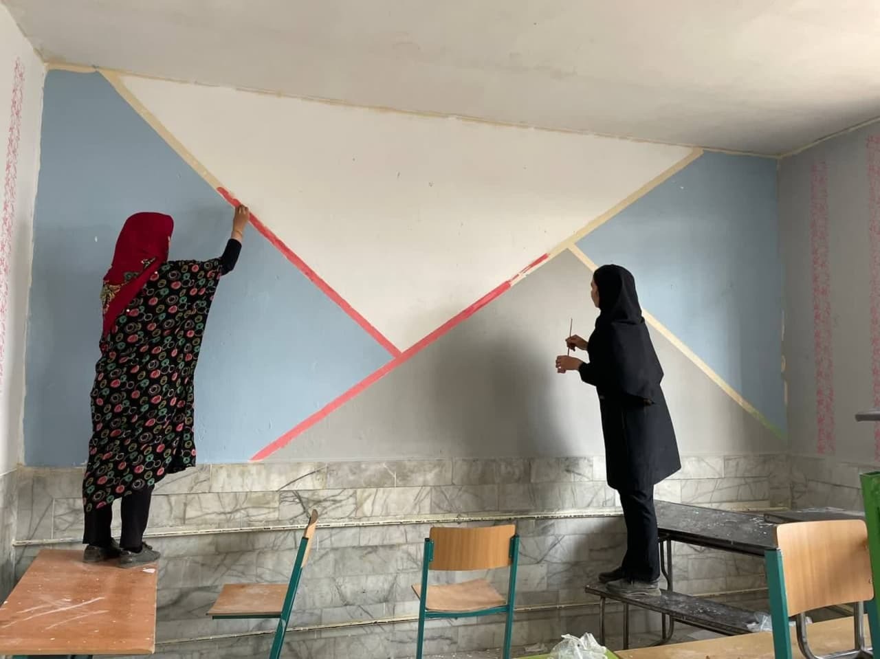 اردوی جهادی در روستای «زاری»